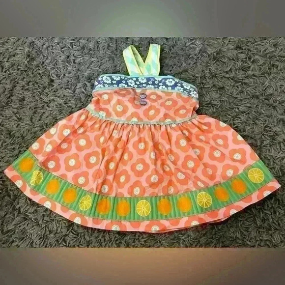 Matilda Jane Meringue Pontoon Top Shirt EUC Girls Happy and Free Top Size 4 - Picture 1 of 5